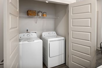 Washer & dryer in each unit